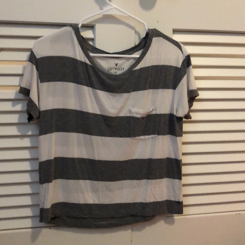 Super comfy striped tee